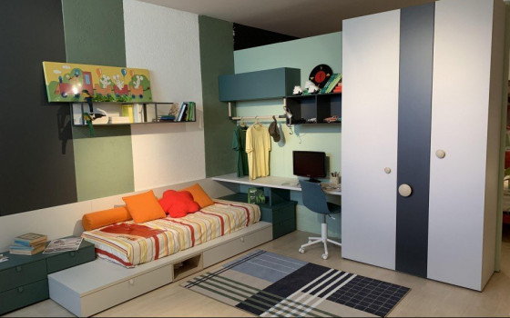 Nidi Cameretta con Letto Singolo Regoli